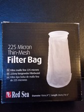 Red Sea Max Nano 225 Micron Thin Mesh Fine Polish Filter Bag for Nano Reef Tanks