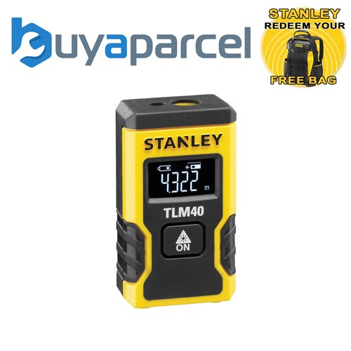 Stanley tlm40 12m range - 12m, true
