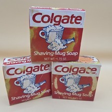 3 Vintage Colgate Shaving Mug