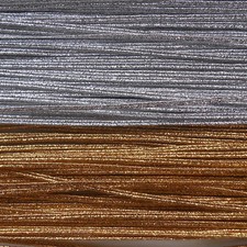 3MM METALLIC SILVER OR GOLD