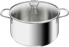 Tefal Stainless Steel Induction 24cm Casserole Stewpot with Lid