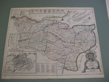 100% ORIGINAL LARGE KENT MAP