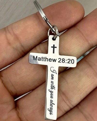 Bible verse keychain christian - verse,