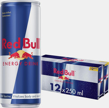 Red Bull Energy Drink 250 ml x12  FREE SHIPPING
