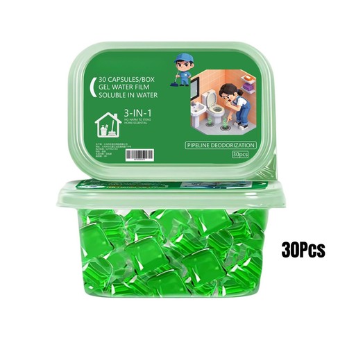 Drain odor remover - remover, capsules