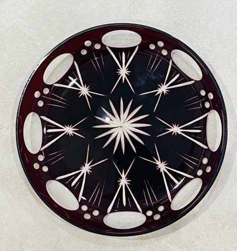Vintage bohemian glass - vintage, cut