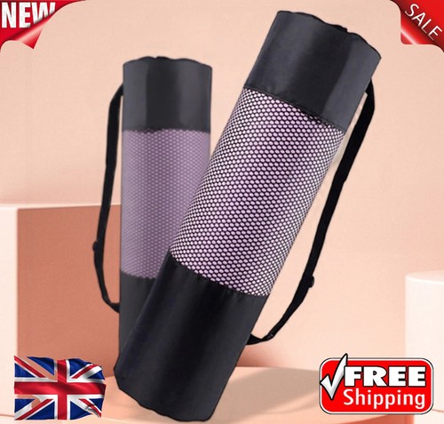 Black yoga mat carrying - black,