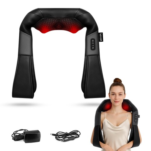 Shiatsu neck back massager - shiatsu,