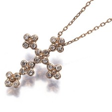 Auth VENDOME Necklace Diamond