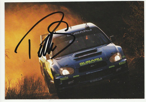 Hand signed wrc world - hand,