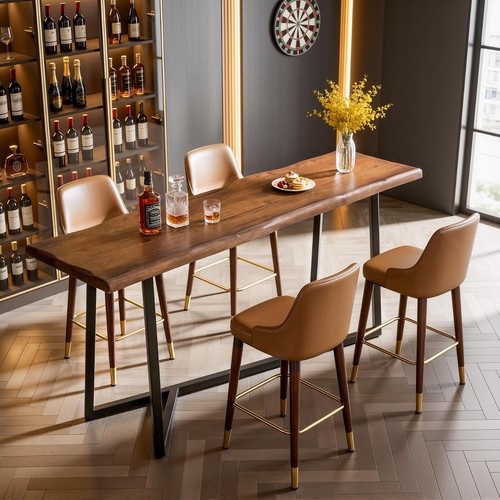 Industrial solid wood - 63", bar