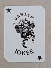 Single playing card - Joker -