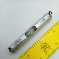 Vintage USA Stanley No 187 String Line Level One Bubble Rare Clear Vial Builder