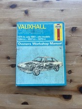 Haynes Manual Vauxhall