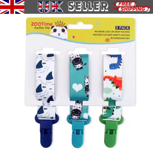 Dummy clips baby boys - 3x, girls
