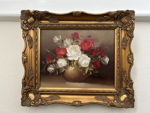 Oil painting bind flowers in - bind,