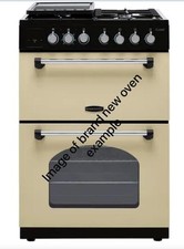 Rangemaster CLA60NGFCR/C Free Standing Dual Fuel Cooker with Gas Hob 60cm Cream
