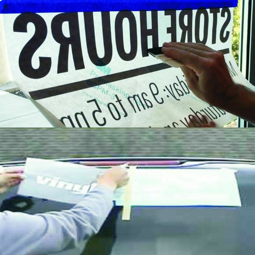 Vinyl lettering pre spaced - vinyl,