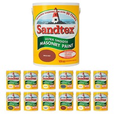 Sandtex Masonry Paint, White