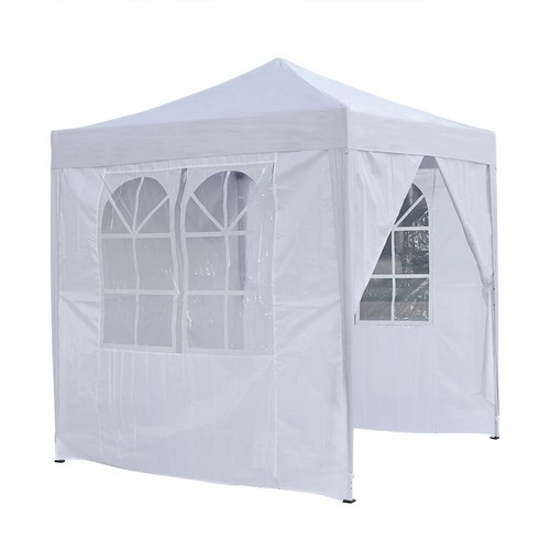 2x2m pop gazebo - up, garden