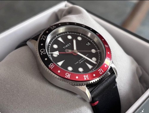 Timex waterbury gents gmt - timex,