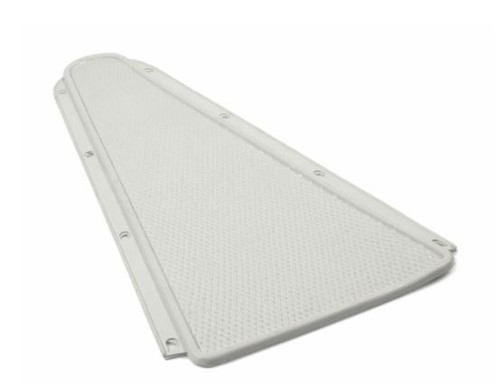 Centre floor mat grey - floor, in