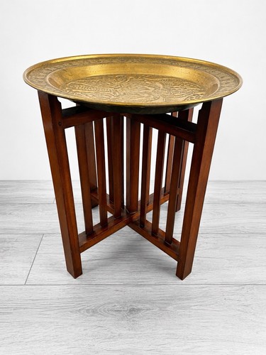 Indian folding wooden table - indian,