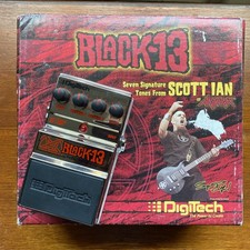 DIGITECH - Artist Series - Scott Ian - BLACK 13 Distortion Pedal - Boxed