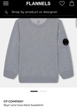 CP COMPANY Boys' Lens Crew
