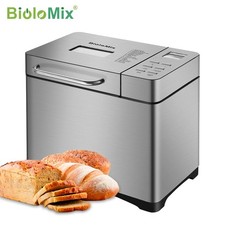 Biolomix BBM013 Bread Maker with 19 Programmes 3 Loaf Sizes Fruit Nut Dispenser✨
