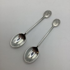 Pair Solid Silver Golf Spoons