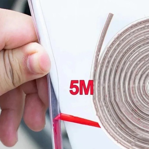 Transparent car door edge - car,
