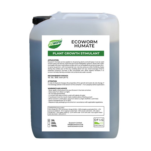 Humate organic vermicompost - humate,