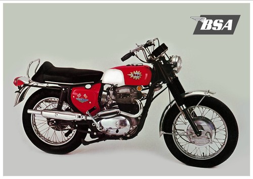 Bsa poster a65 - a65, firebird