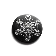 Shungite Phone Plate Merkaba Protective for Mobile, Laptops, Notebooks