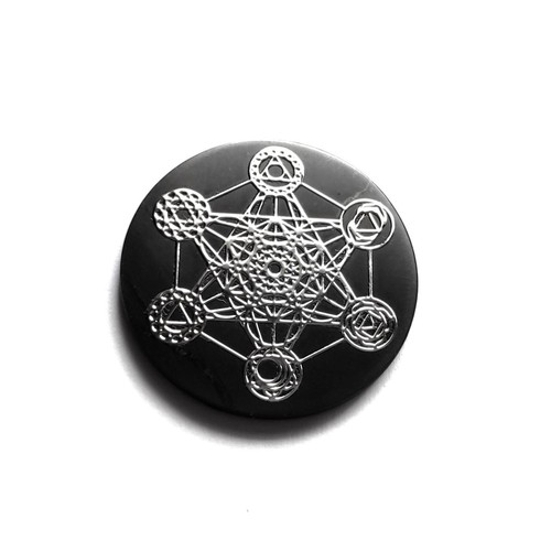 Shungite phone plate merkaba - phone,