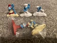 X5 McDonald’s Toys smurfs