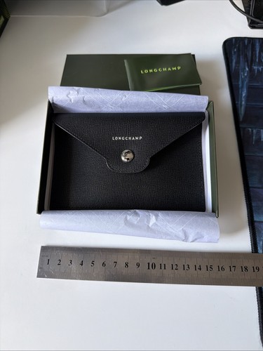 Longchamp leather envelope - leather,