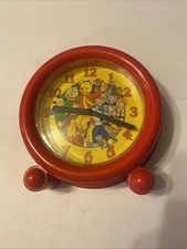 Vintage Rupert The Bear Alarm Clock 