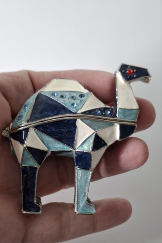 Geometric cubist blue - geometric,