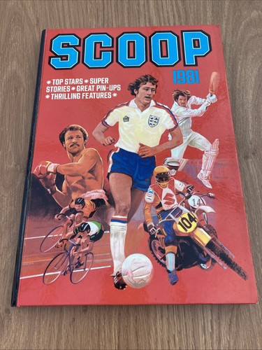 Scoop 1981 vintage hardback - vintage,