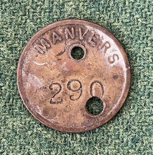 Manvers colliery pit brass - manvers,