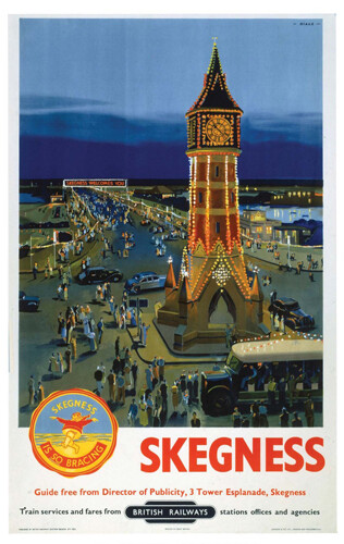 Vintage skegness art - art, print