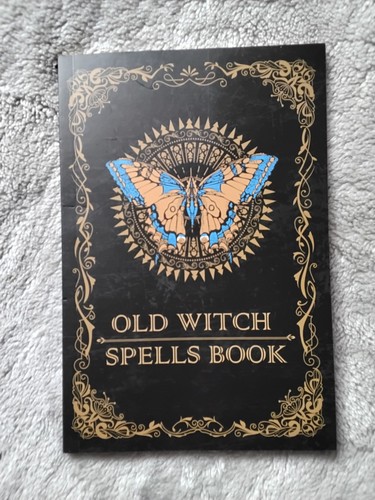Old witch spell book - old,