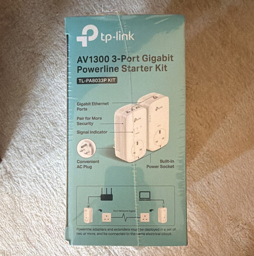 Link av1300 port gigabit - tp-link, 3-port