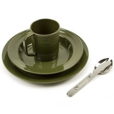 Camping cutlery set plastic - camping,
