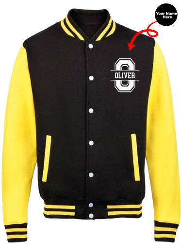 Personalised varsity jacket - varsity,