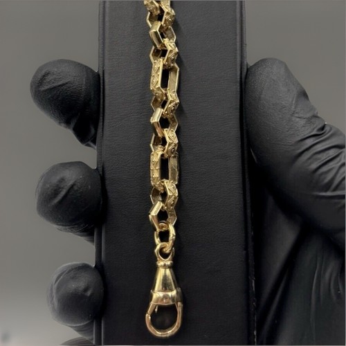Solid 9ct yellow gold - solid, on