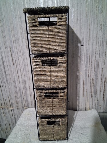 Drawer wicker basket storage - 4,