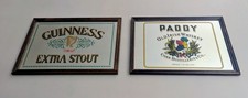 Vintage Bar Signs Mirrors, Set